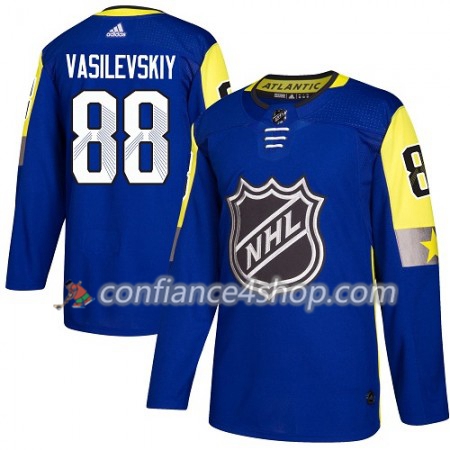 Adidas Maillot de Hockey Tampa Bay Lightning Andrei Vasilevskiy 88 2018 NHL All-Star Atlantic Division Royal Bleu Authentic - Homme